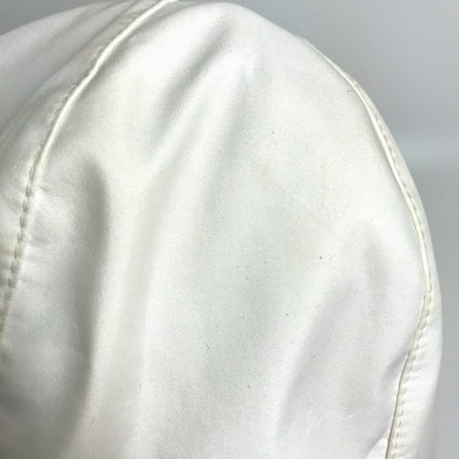 Chanel Knit Hat Polyester Ivory / Beige Cc Coco Mark Sports Line Logo Women S