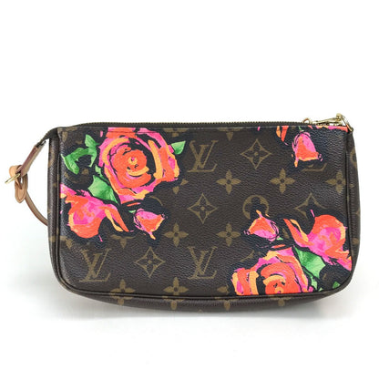 Louis Vuitton Pouch M48615 Monogram Canvas Brown Monogram Rose Pochette Accessoar Women