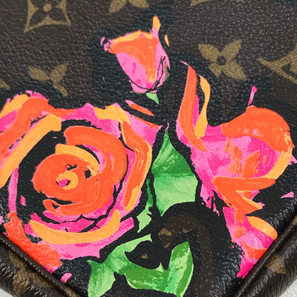 Louis Vuitton Pouch M48615 Monogram Canvas Brown Monogram Rose Pochette Accessoar Women
