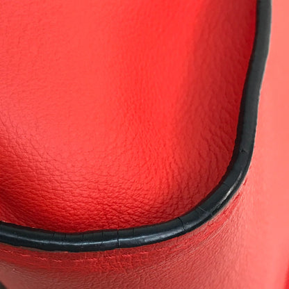 Loewe Handbag 387.30.N60 Leather Red Hammock Small Logo Women