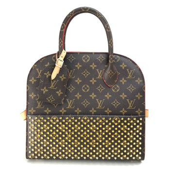 Louis Vuitton Handbag M41234 Pvc, Monogram Canvas Brown Monogram Studs Iconoclast Christian