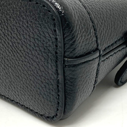 Balenciaga Shoulder Bag 639756 Leather Black Logo Villetop Women