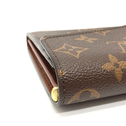 Louis Vuitton Long Wallet Purse M62236 Monogram Canvas Brown Monogram Portefeuille Sarah Women