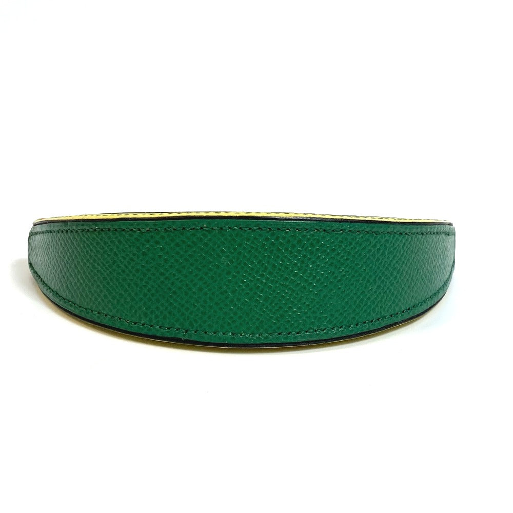 Hermes Coin Case Leather Red X Yellow X Green Watermelon Unisex(Unisex)