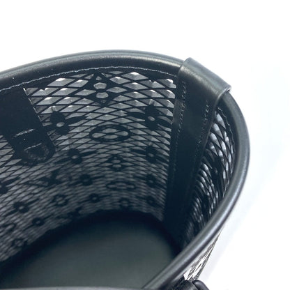 Louis Vuitton Shoulder Bag M20352 Plastic, Monogram Lace Black Monogram Race Bucket Pm Women