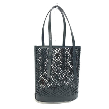 Louis Vuitton Shoulder Bag M20352 Plastic, Monogram Lace Black Monogram Race Bucket Pm Women