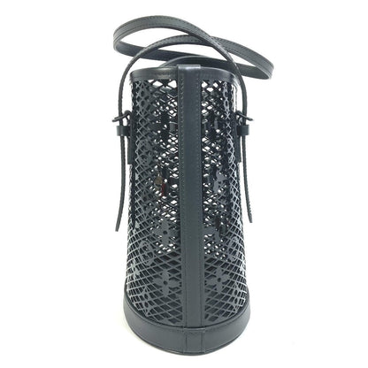 Louis Vuitton Shoulder Bag M20352 Plastic, Monogram Lace Black Monogram Race Bucket Pm Women