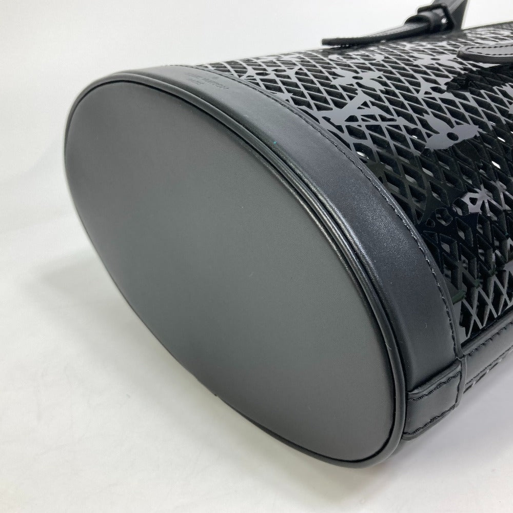 Louis Vuitton Shoulder Bag M20352 Plastic, Monogram Lace Black Monogram Race Bucket Pm Women