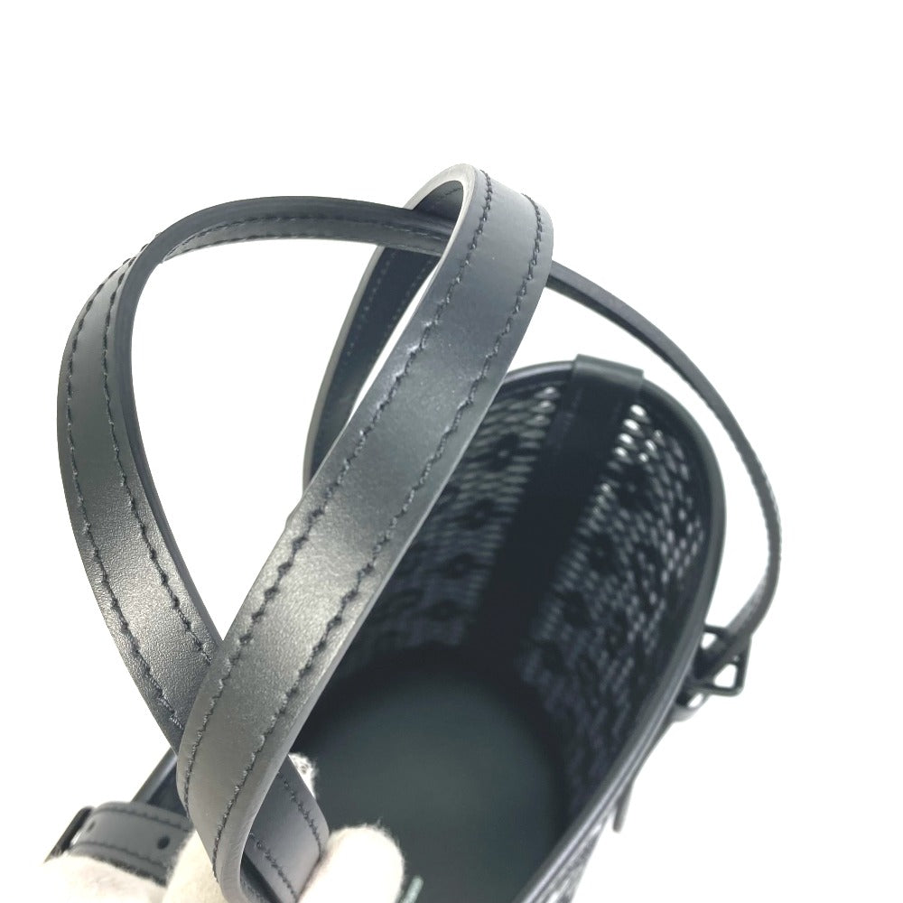 Louis Vuitton Shoulder Bag M20352 Plastic, Monogram Lace Black Monogram Race Bucket Pm Women