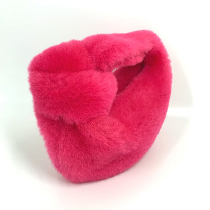 Bottegaveneta Handbag Fake Fur Pink Mini The Jodifer Women