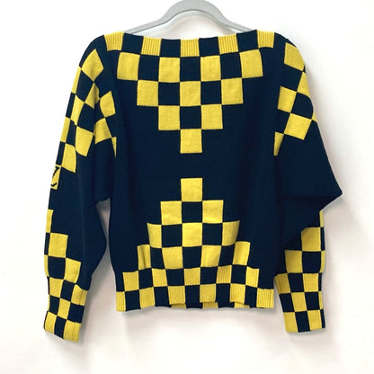Louis Vuitton Sweater Wool, Cashmere By Color Apparel Checkerboard Knit Women L