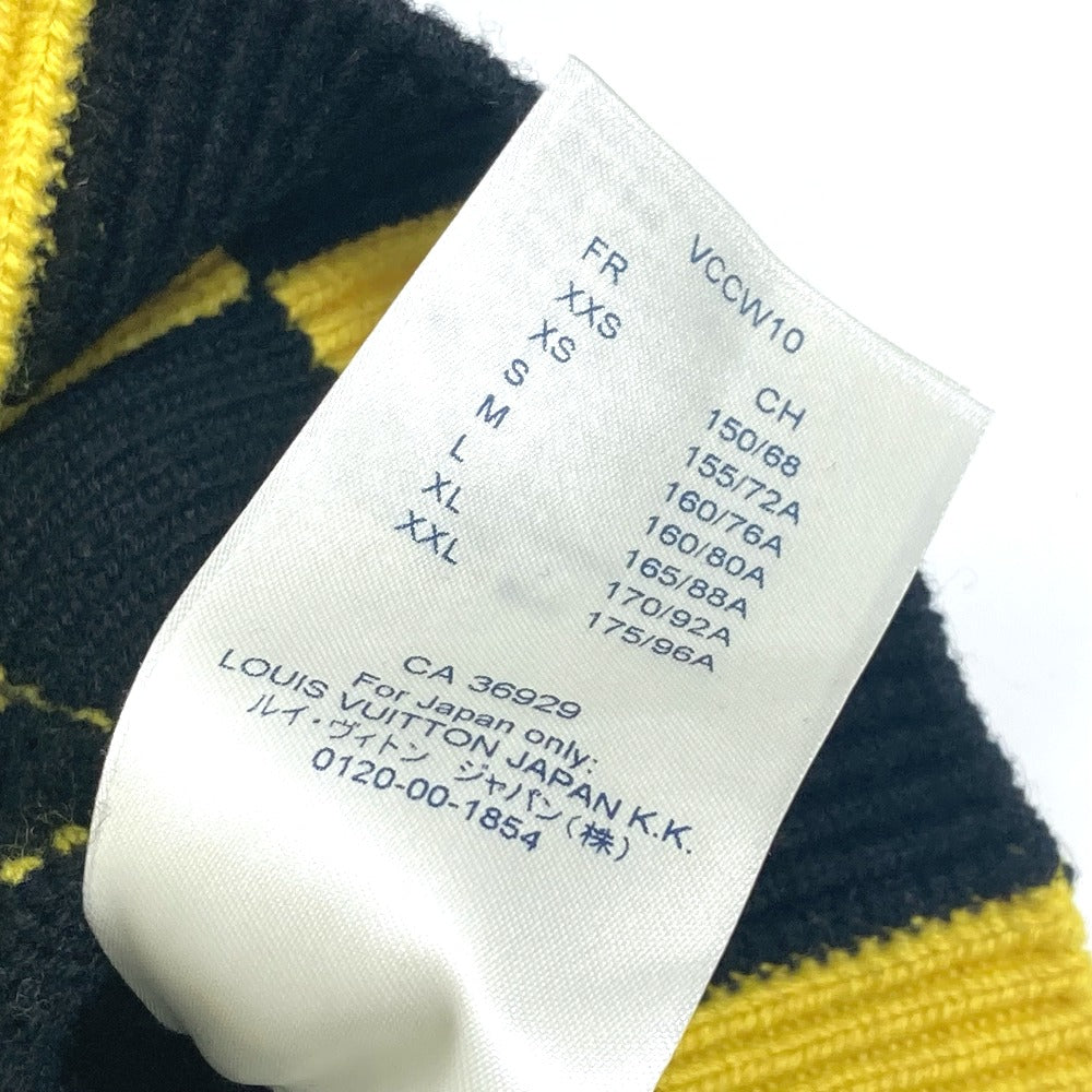 Louis Vuitton Sweater Wool, Cashmere By Color Apparel Checkerboard Knit Women L
