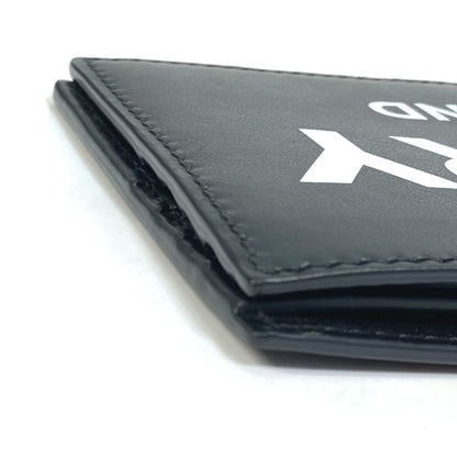 Burberry Folded Wallet 8013919 Leather Black Logo Wallet Mens