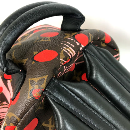 Louis Vuitton Backpack M41981 Monogram Canvas Brown X Pink X Red Monogram Palm Springs Pm Women