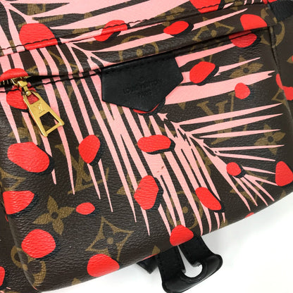 Louis Vuitton Backpack M41981 Monogram Canvas Brown X Pink X Red Monogram Palm Springs Pm Women