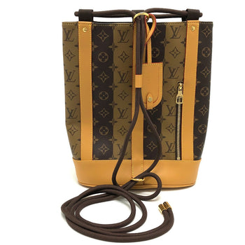 Louis Vuitton Shoulder Bag M45968 Monogram Canvas Brown Monogram Randonnee Messenger Stripe Mens