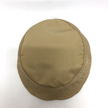 Fendi Hat Nylon Beige / Multicolor Zucca Reversible Mens