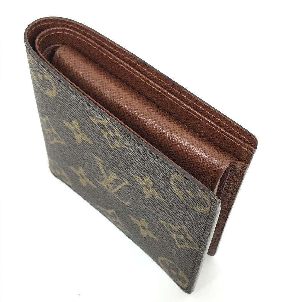 Louis Vuitton Folded Wallet M61675 Monogram Canvas Brown Monogram Portefeuille Marco Mens
