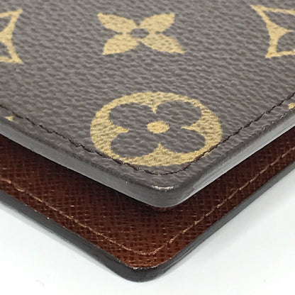 Louis Vuitton Folded Wallet M61675 Monogram Canvas Brown Monogram Portefeuille Marco Mens
