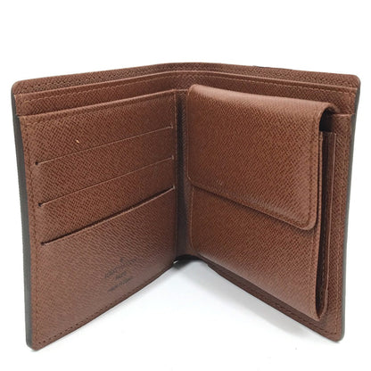 Louis Vuitton Folded Wallet M61675 Monogram Canvas Brown Monogram Portefeuille Marco Mens