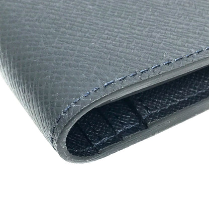 Louis Vuitton Long Wallet Purse M30502 Taiga Leather Dark Navy Type Taiga Portefeuille Braza Mens