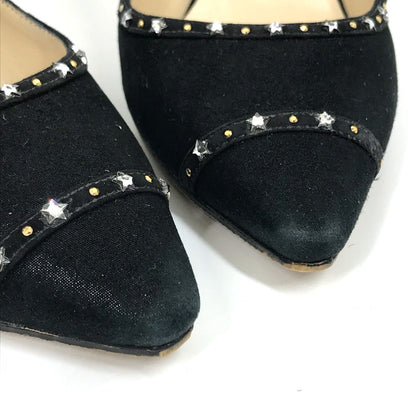 Jimmy Choo Pumps Suede, Suede Black Star Studs Women 35.5