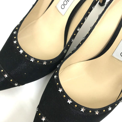 Jimmy Choo Pumps Suede, Suede Black Star Studs Women 35.5