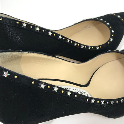 Jimmy Choo Pumps Suede, Suede Black Star Studs Women 35.5