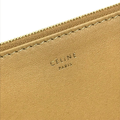 Celine Clutch Bag 100093Htm Leather Brown Two-Tone By Color Women