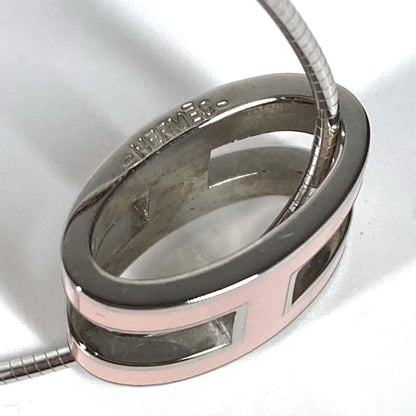 Hermes Necklace Metal Light Pink Pop Ash H Women