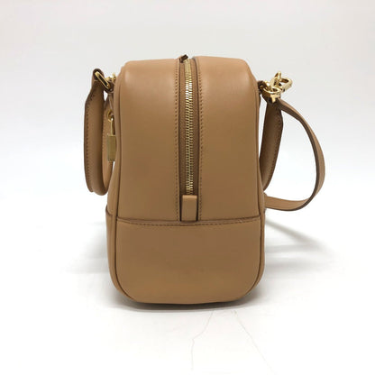 Loewe Handbag A039N10X032586 Nappa Leather Beige Amazona 19 Square Women