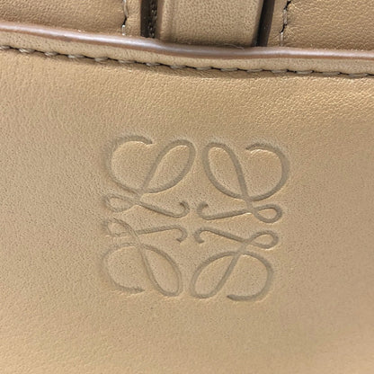 Loewe Handbag A039N10X032586 Nappa Leather Beige Amazona 19 Square Women