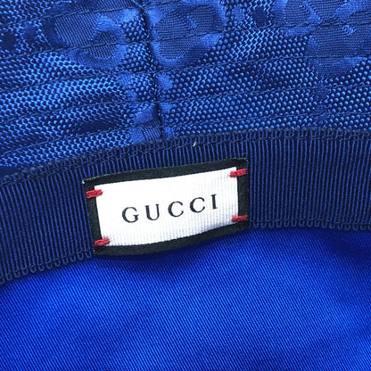 Gucci Hat 627115 Nylon Blue Japan Limited Off The Grid Mens L