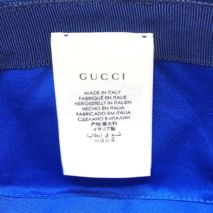 Gucci Hat 627115 Nylon Blue Japan Limited Off The Grid Mens L
