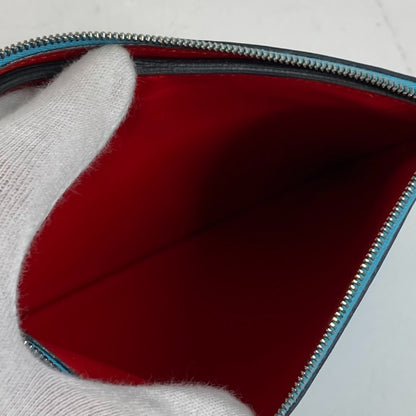 Hermes Pouch Evercolor Blue Flat Atto Gm Women(Unisex)