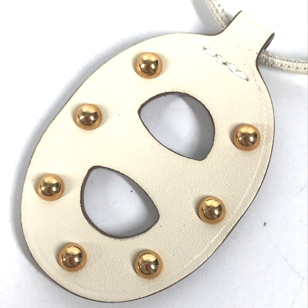 Hermes Necklace Swift White Accessories Necklace Studs Chene Dunkle Pm Women