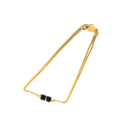 Hermes Necklace Metal Gold Charnier Pm Women