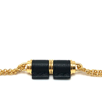 Hermes Necklace Metal Gold Charnier Pm Women