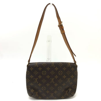 Louis Vuitton Shoulder Bag M51257 Monogram Canvas Brown Monogram Musette Tango Short