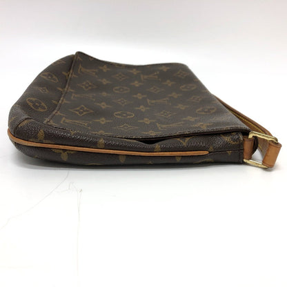 Louis Vuitton Shoulder Bag M51257 Monogram Canvas Brown Monogram Musette Tango Short