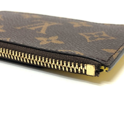 Louis Vuitton Coin Case M81882 Monogram Canvas Brown X Yellow Monogram Porto Cult Romy Mens