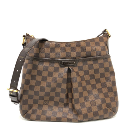 Louis Vuitton Shoulder Bag N42251 Damier Canvas Brown Damier Bloomsbury Pm