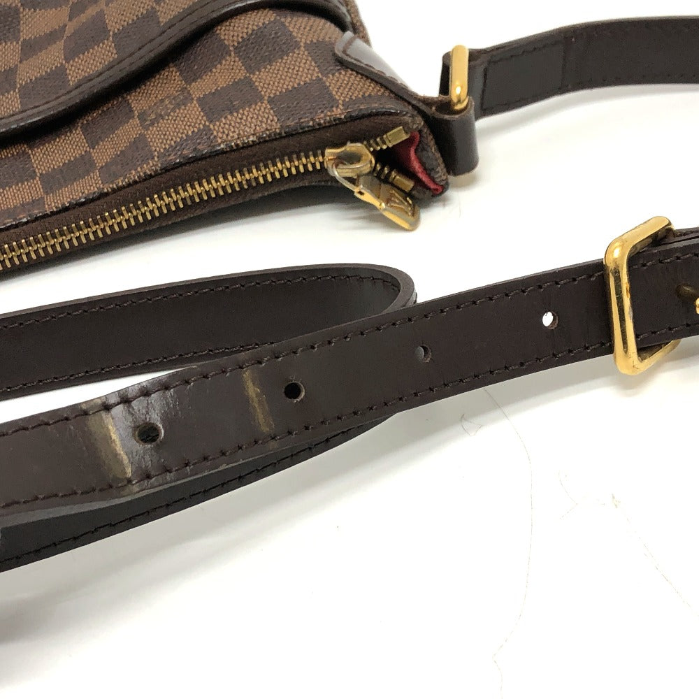 Louis Vuitton Shoulder Bag N42251 Damier Canvas Brown Damier Bloomsbury Pm