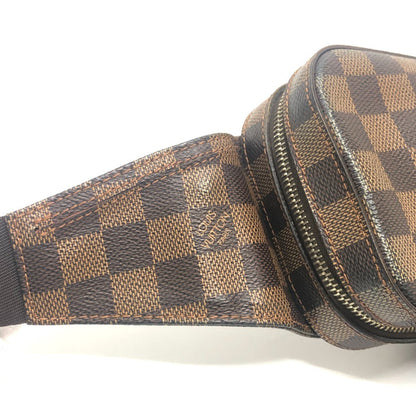 Louis Vuitton Sling Bag N51994 Damier Canvas Brown Damier Geronimos Mens