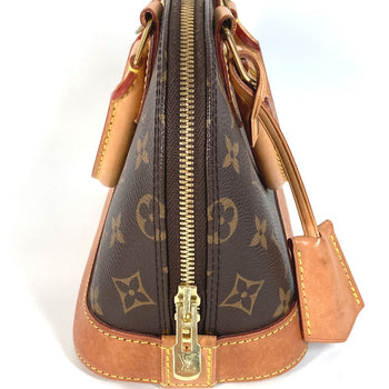 Louis Vuitton Shoulder Bag M53152 Monogram Canvas Brown Monogram Alma Bb Women