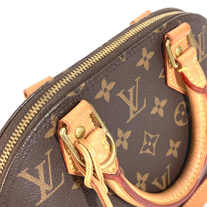 Louis Vuitton Shoulder Bag M53152 Monogram Canvas Brown Monogram Alma Bb Women