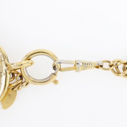 Chanel Necklace Plated Gold Gold Coin 31 Rue Cambon Women