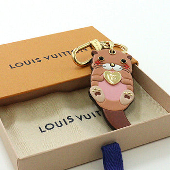 Louis Vuitton Bag Charm M00823 Monogram Canvas, Leather Multi Bag Charm Sea Otter Animal Keychain