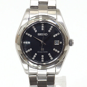 Seiko Watches Stgf071 Stainless Steel Black Gs Grand Seiko Stgf071 Black Dial