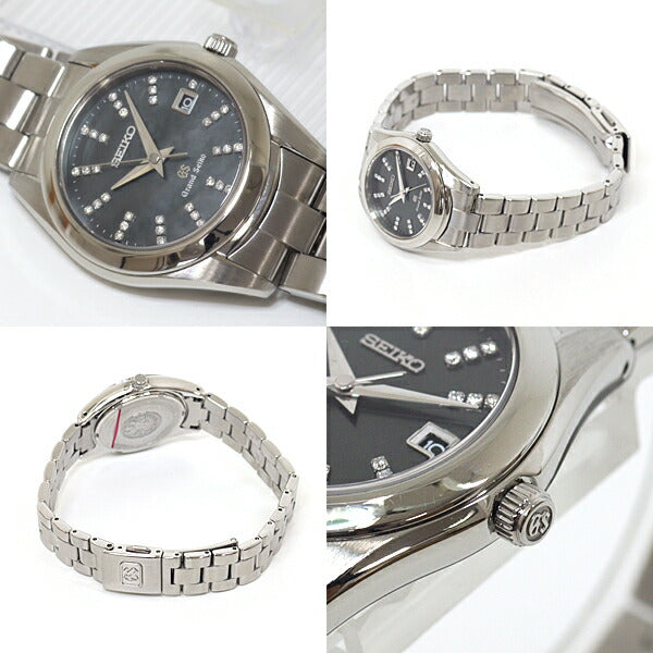 Seiko Watches Stgf071 Stainless Steel Black Gs Grand Seiko Stgf071 Black Dial
